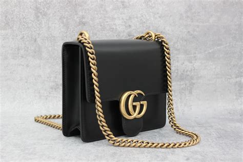 gucci small bag with chain|Gucci clear small handbags.